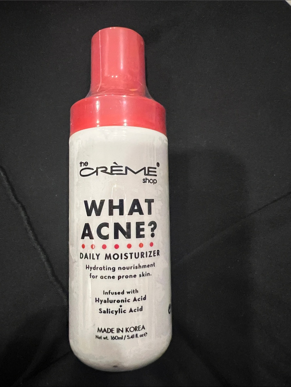 Crème Shop what acne? Moisturizer NWT